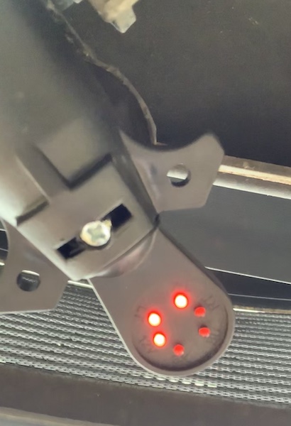 Motorhome 7-pin connector test dongle